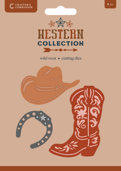 Western Collection Metal Die - Wild West-1