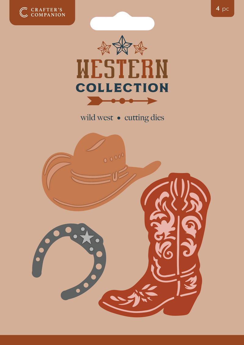 Western Collection Metal Die - Wild West-1