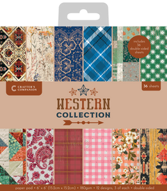 Western Collection 6”x6” Paper Pad -1