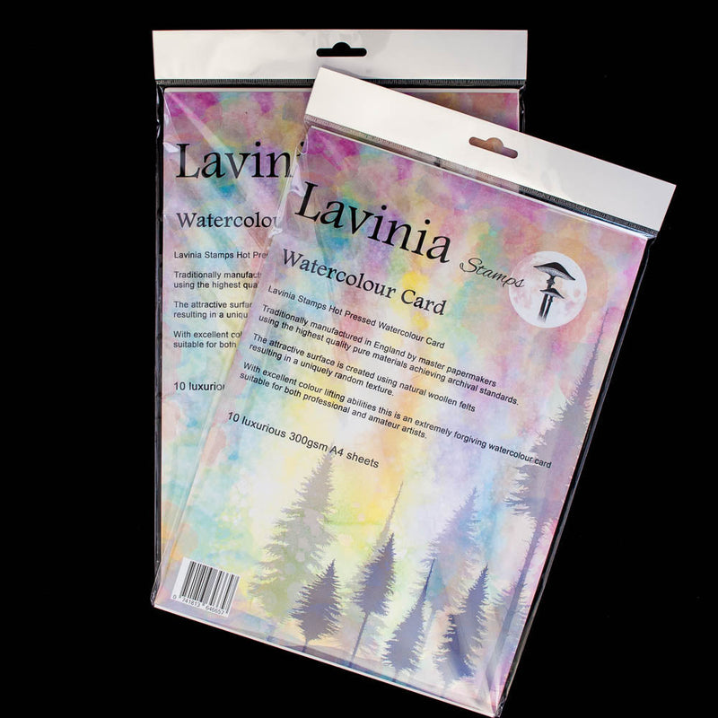 Lavinia Stamps - Hot Pressed Watercolour Card-1
