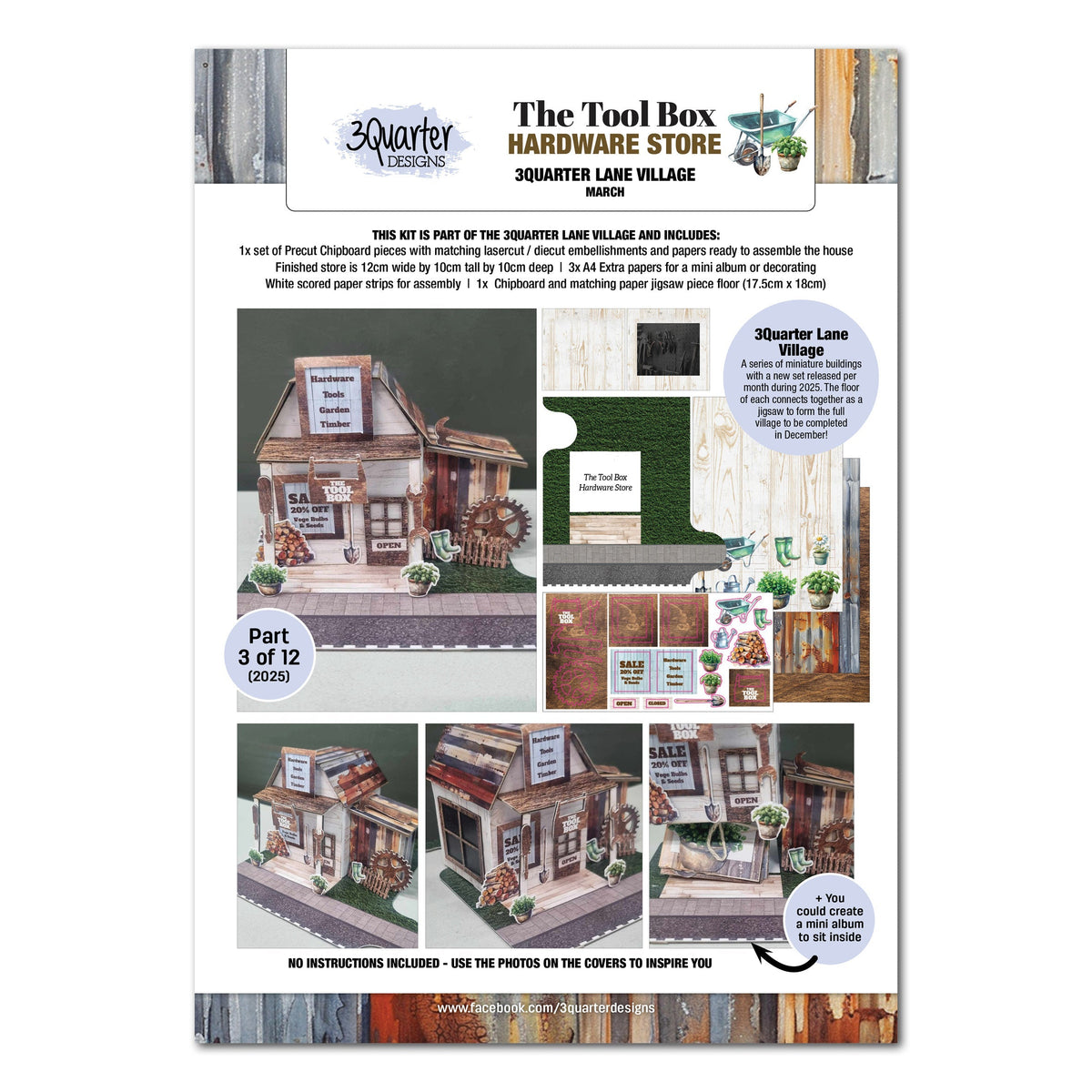 3Quarter Designs Lane Village - The Tool Box Hardware Store-1