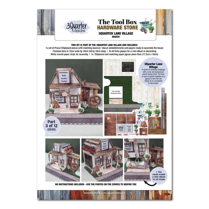 3Quarter Designs Lane Village - The Tool Box Hardware Store-1