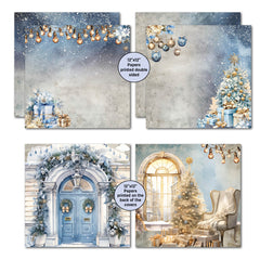 3Quarter Designs Snowflake Season 12x12 Design Paper & Diecuts Set-5