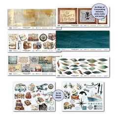 3Quarter Designs Adventures Return 12x12 Design Paper & Diecuts Set-6