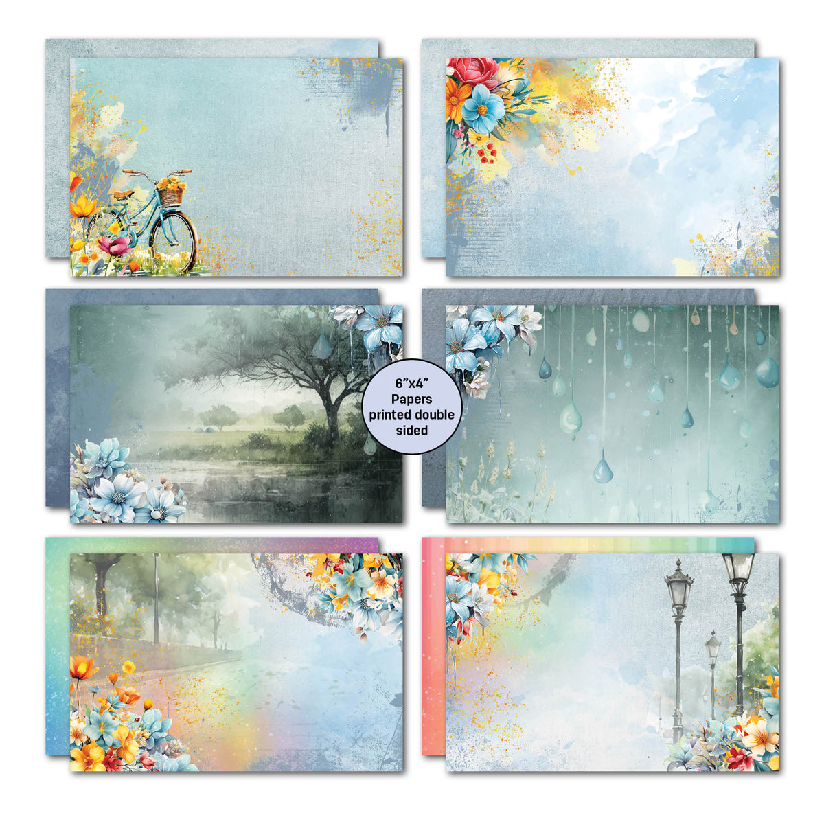 3Quarter Designs Tomorrow's Rainbow 6x4 Card Pack-3
