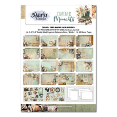 Lot de 3/4 de cartes "Instants Capturés" de 6x4 de 3Quarter Designs-6