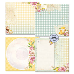 Mini colección de álbumes de recortes 12x12 Family Recipe de 3Quarter Designs-3
