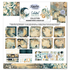 3Quarter Designs Celestial Skies 12x12 Scrapbook Collection-1