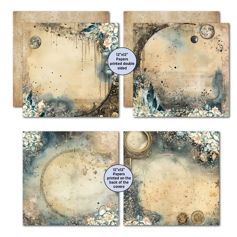 3Quarter Designs Celestial Skies 12x12 Scrapbook Collection-5