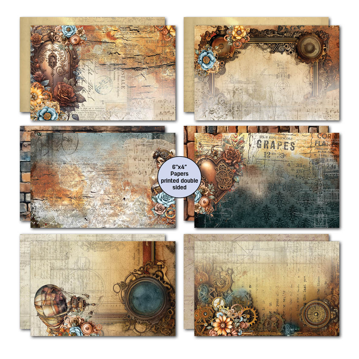 3Quarter Designs Invention Age 6x4 Card Pack-3