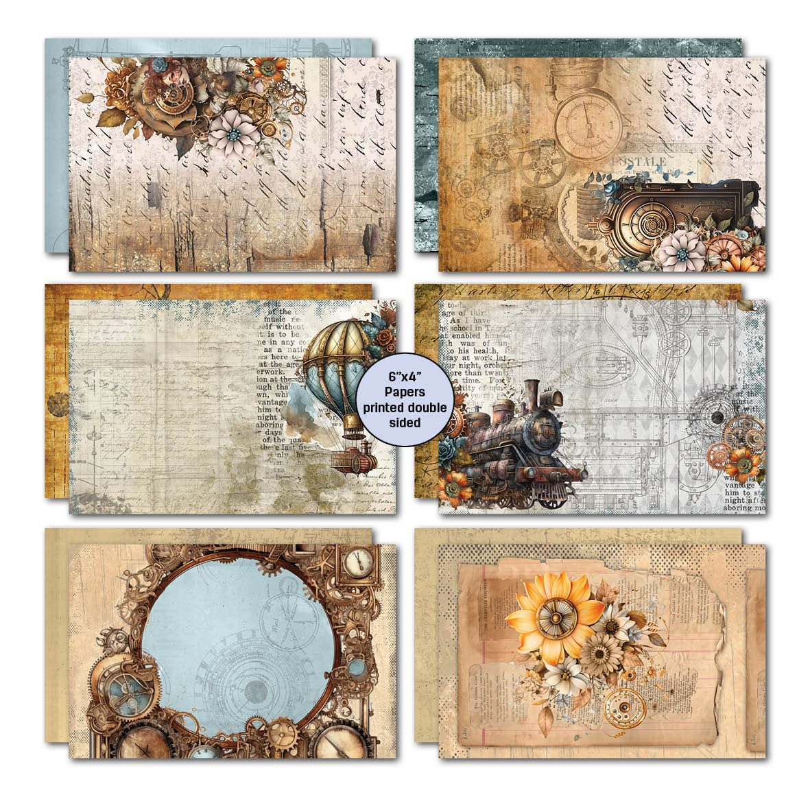 3Quarter Designs Invention Age 6x4 Card Pack-4