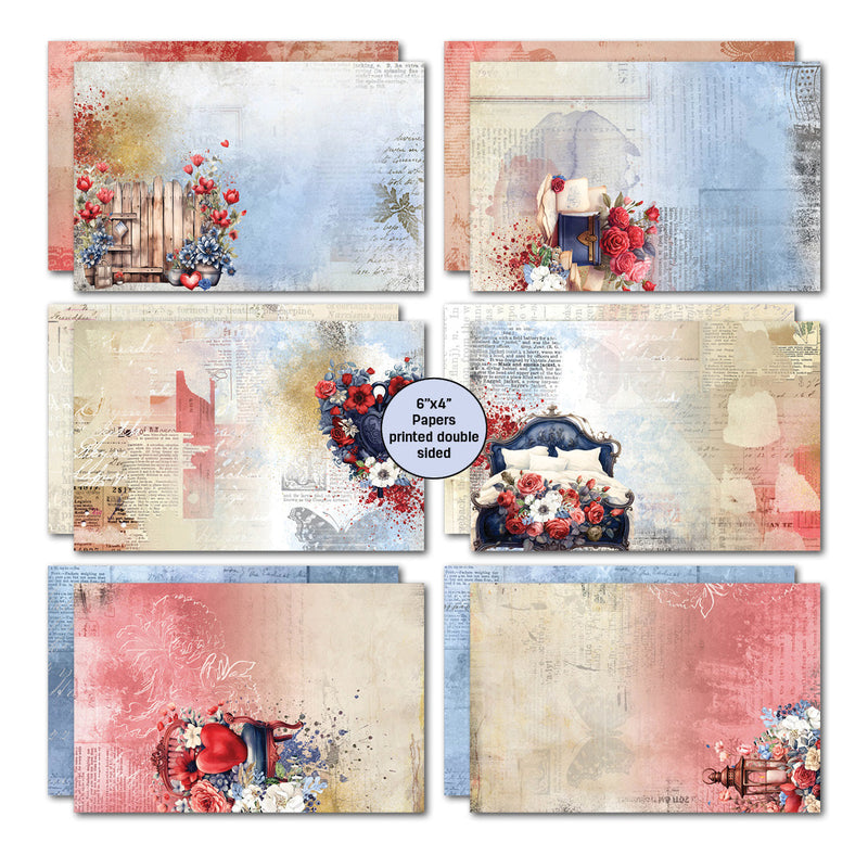 3Quarter Designs Love You 6x4 Card Pack-3