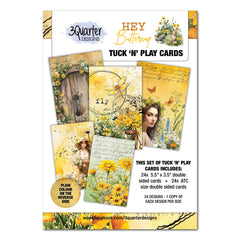 3Quarter Designs Hey Buttercup - Tuck N Play Cards-1