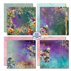 3Quarter Designs Bee Happy 12x12 Scrapbook Collection-4