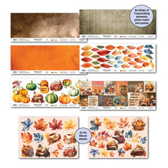 Colección de álbumes de recortes Falling Leaves de 12x12 de 3Quarter Designs-6