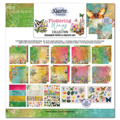 3Quarter Designs Papier Design et Découpes Ailes Flottantes 30x30 cm-1