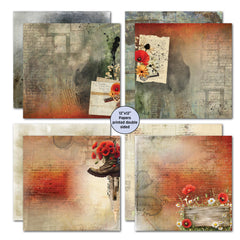 3Quarter Designs Collection Never Forgotten – Papier Design 30x30 cm et Die-cuts-4