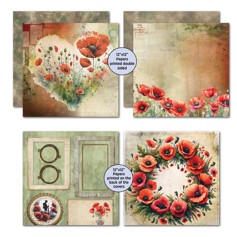 3Quarter Designs Collection Never Forgotten – Papier Design 30x30 cm et Die-cuts-5