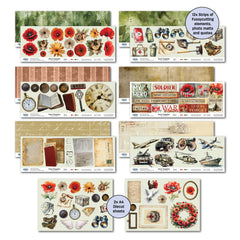3Quarter Designs Collection Never Forgotten – Papier Design 30x30 cm et Die-cuts-6
