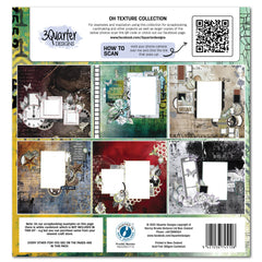 3Quarter Designs Oh Texture 12x12 Design Paper & Diecuts Set-2