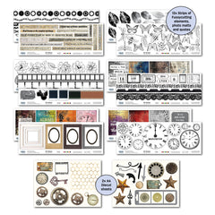 3Quarter Designs Oh Texture 12x12 Design Paper & Diecuts Set-6