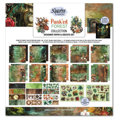 3Quarter Designs Punk'ed Forest 12x12 Design Paper & Diecuts Set-1
