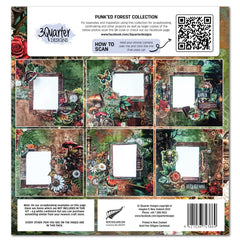 3Quarter Designs Punk'ed Forest 12x12 Design Paper & Diecuts Set-2