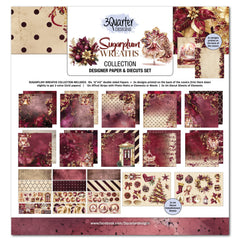 3Quarter Designs Couronne de fée dragée 12x12 - Papier de création et découpes-1