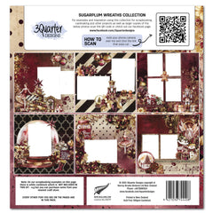 3Quarter Designs Couronne de fée dragée 12x12 - Papier de création et découpes-2