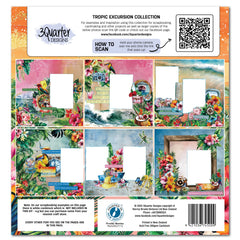 3Quarter Designs Tropic Excursion 12x12 Design Paper & Diecuts Set-2