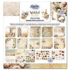 3Quarter Designs Wedded Bliss 12x12 Design Paper & Diecuts Set-1