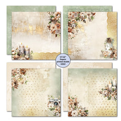 3Quarter Designs Wedded Bliss 12x12 Design Paper & Diecuts Set-4