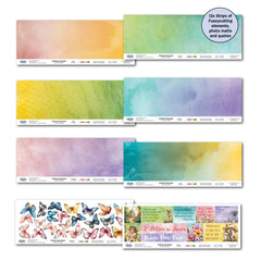 3Quarter Designs Visiting Fairyland 12x12 Design Paper & Diecuts Set-6