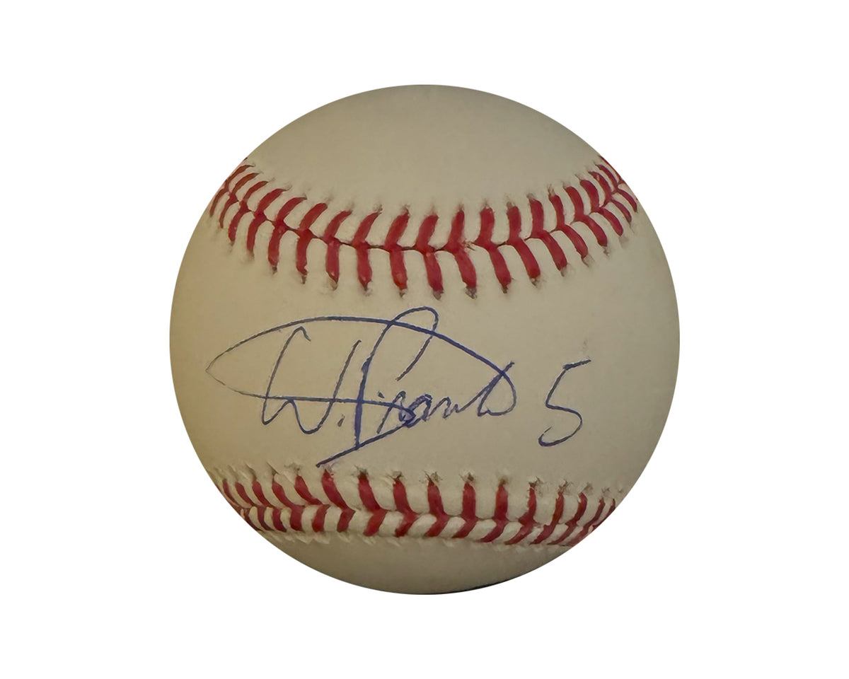 Pelota de béisbol oficial de las Grandes Ligas autografiada por Wander Franco-1