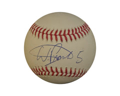 Pelota de béisbol oficial de las Grandes Ligas autografiada por Wander Franco-1