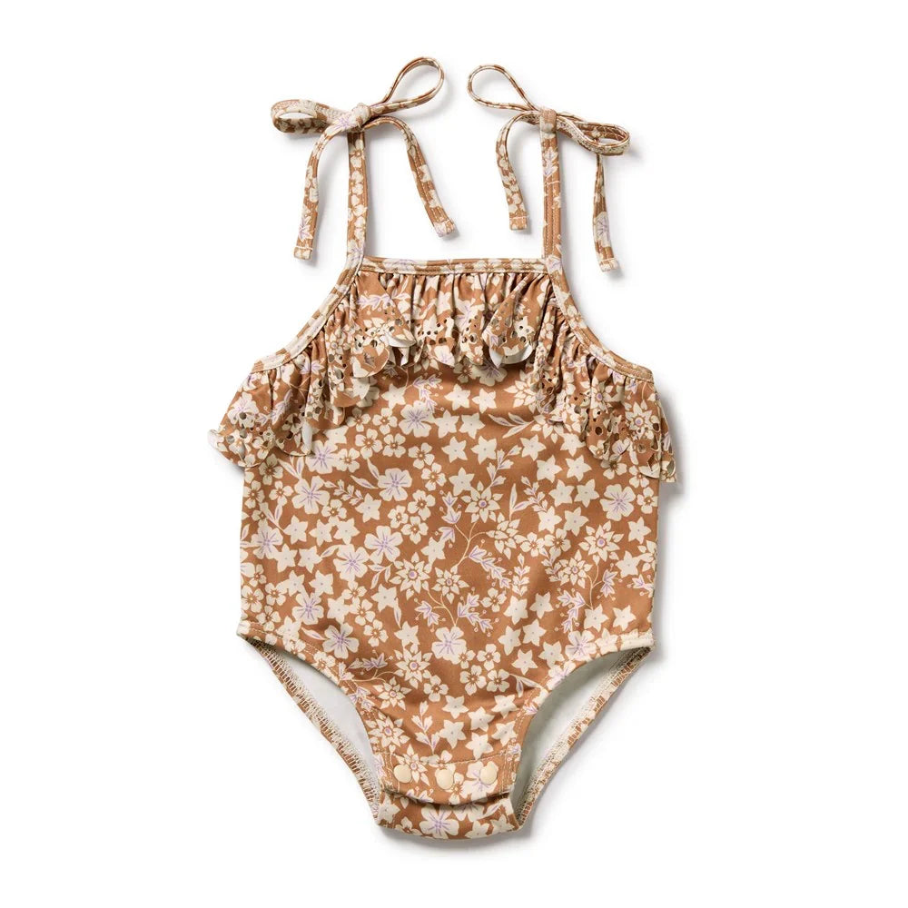Hazel Floral Cutwork Swimsuit | Wilson + Frenchy-1