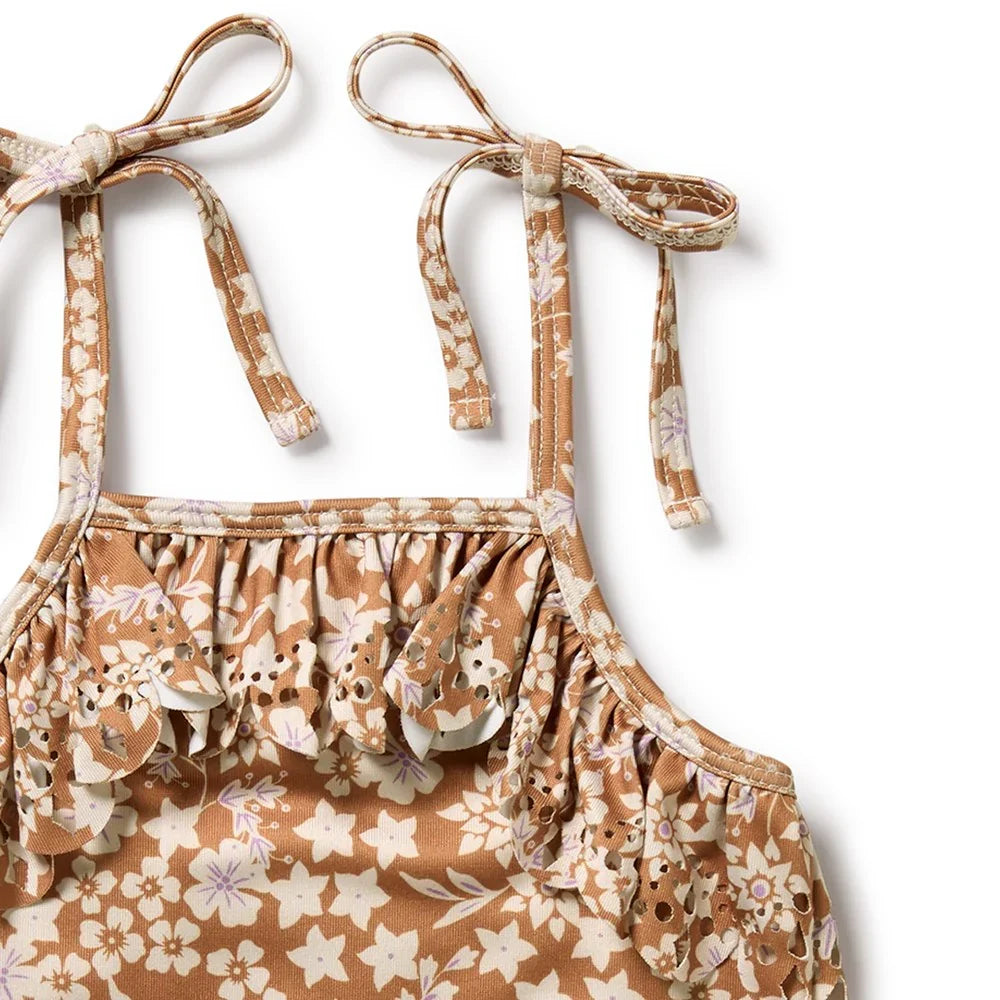 Hazel Floral Cutwork Swimsuit | Wilson + Frenchy-2