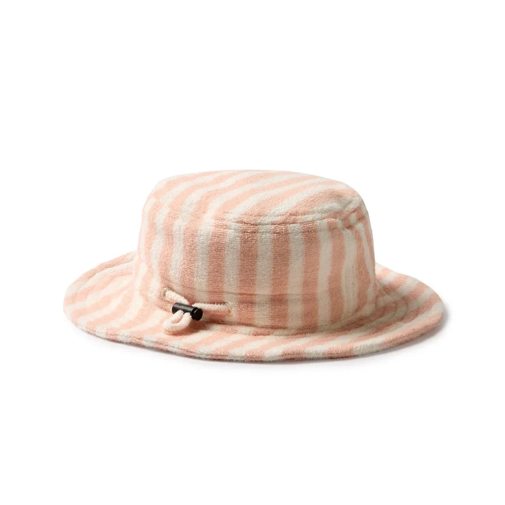 Strawberry Wave Organic Terry Sun Hat | Wilson + Frenchy-2