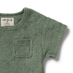 Moss Organic Terry Tee | Wilson + Frenchy-3