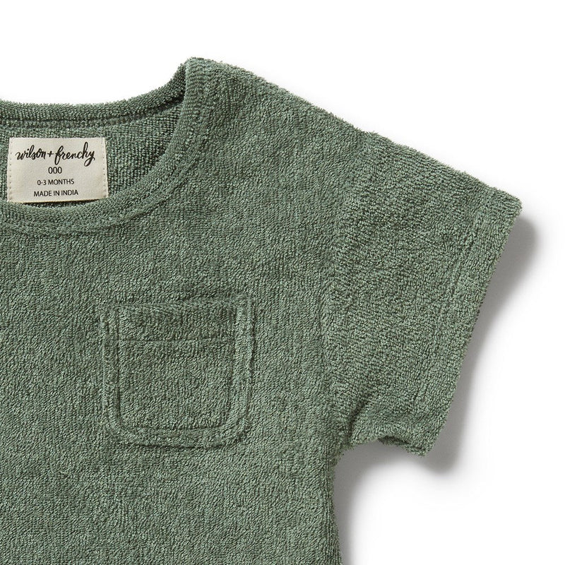 Moss Organic Terry Tee | Wilson + Frenchy-3