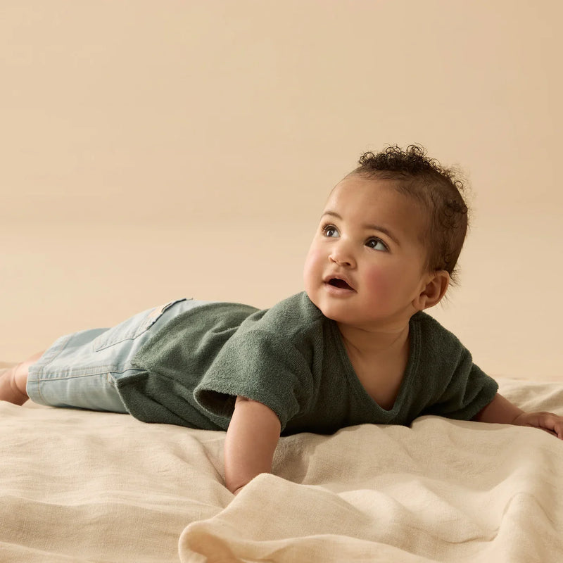 Moss Organic Terry Tee | Wilson + Frenchy-4