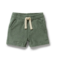Moss Organic Terry Short | Wilson + Frenchy-1