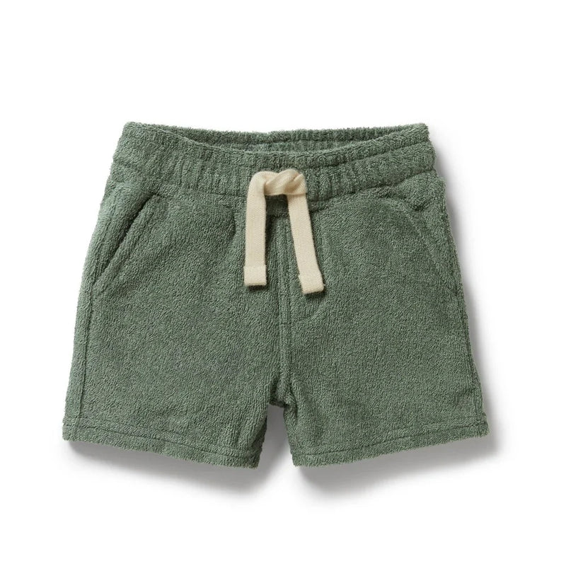 Moss Organic Terry Short | Wilson + Frenchy-1