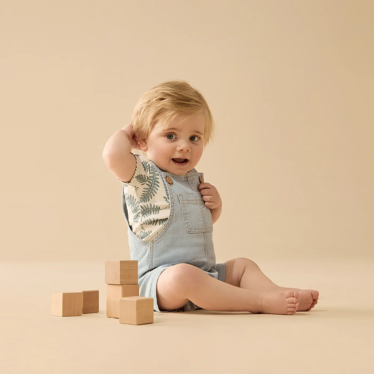 Organic Denim Overall | Wilson + Frenchy-5