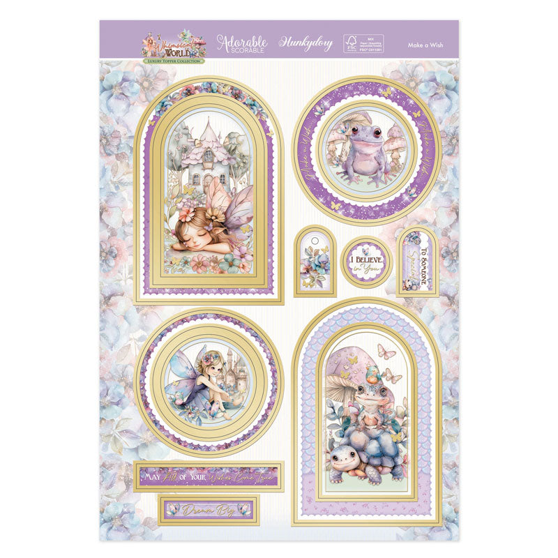Make a Wish Luxury Topper Set-2