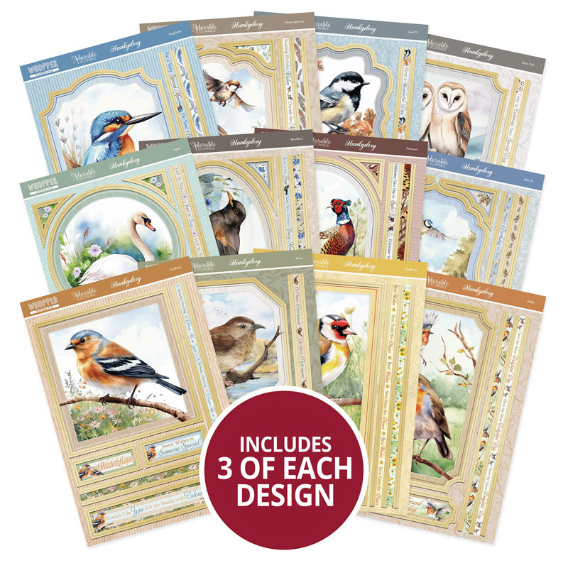 Whopper Topper Pad - Britain's Favourite Birds-2
