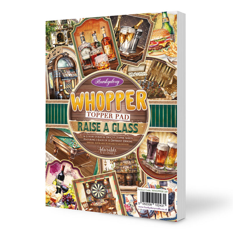 Whopper Topper Pad - Raise a Glass-1