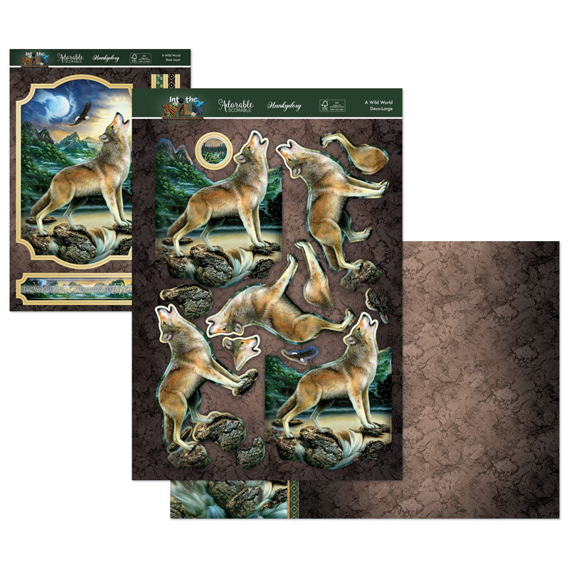 Into The Wild Deco-Large Set - A Wild World-1
