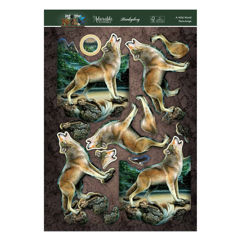 Into The Wild Deco-Large Set - A Wild World-3