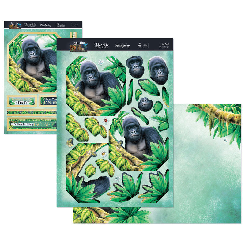 Into The Wild Deco-Large Set - Go Ape-1